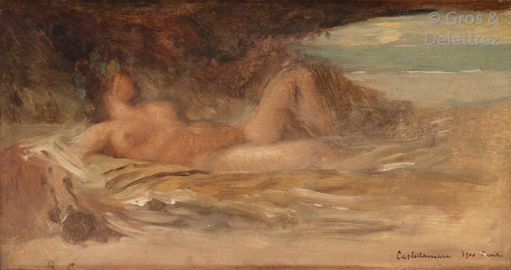 Jean - Joseph Benjamin, Constant, 112, Ninfa del mare, attribuito
